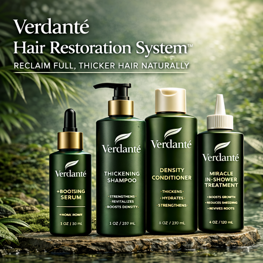 Verdanté Complete Growth System™ – Restore Thicker, Fuller Hair